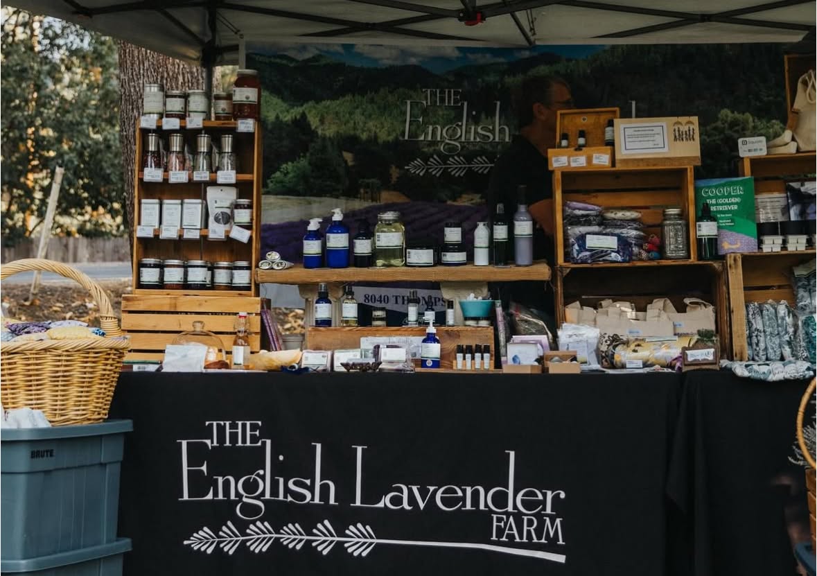 English Lavender Farm vendor booth